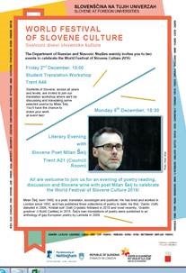 A Literary evening with Milan Šelj