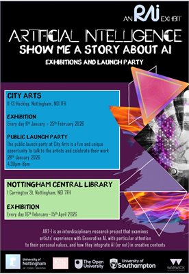 ai story promo poster