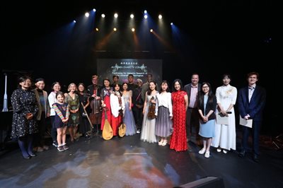 charity concert -group pic