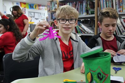 workshop at Fernwood School on 9 Feb