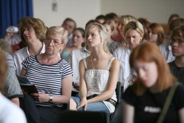 Audience at a lecture