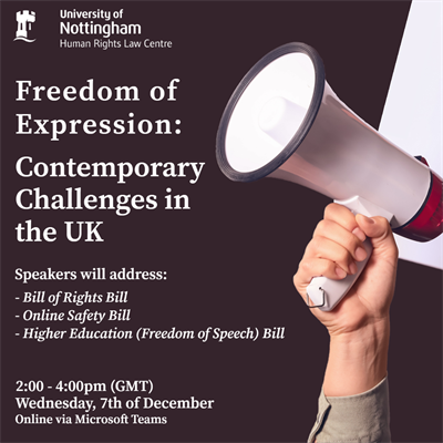 Freedom of Expression (For Social Media)