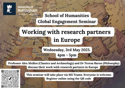 GES May Poster. This is a complex image. Please email marketing-events@nottingham.ac.uk for more information. Quote GES May