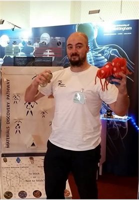 PhD student Mike Taylor