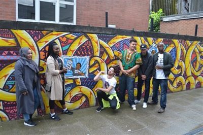 New Art Exchange mural