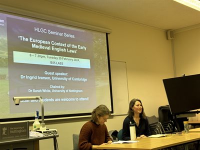 Ingrid Ivarsen seminar