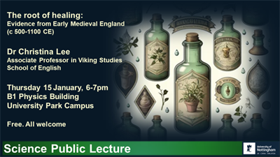 January Science Public lecture