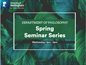 Joe Cunningham- Philosophy spring research seminar