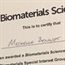 Postgraduate student wins best poster prize at RSC Biomaterials conference