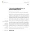 Konecna et al (2020) Evolutionary genomics of serpentine adaptation