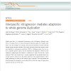 Interspecific introgression mediates adaptation to whole genome duplication