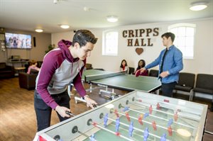 Cripps Hall social space