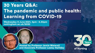 30 Years Q&amp;amp;A: The pandemic and public health: Learning from COVID-19