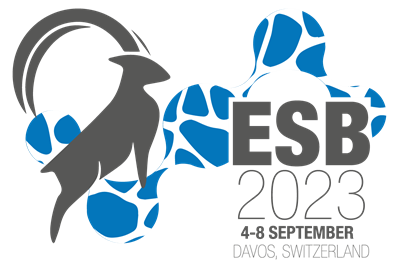 Logo of the ESB 2023 conference
