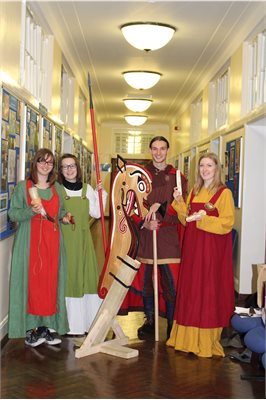 Vikings for Schools - new costumes and equipment