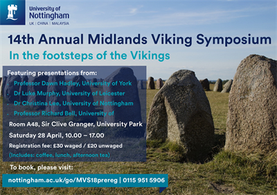 Midlands Viking Symposium poster  Simon 600x424