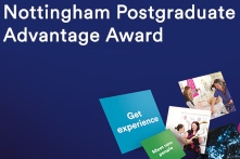 Nottingham Postgraduate Advantage Award imagery