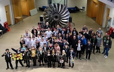 First Lego League cohort in the Engineering Science Learning Centre