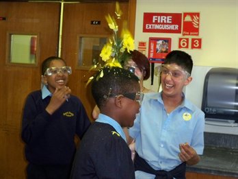 Primary School children at the Science Fair