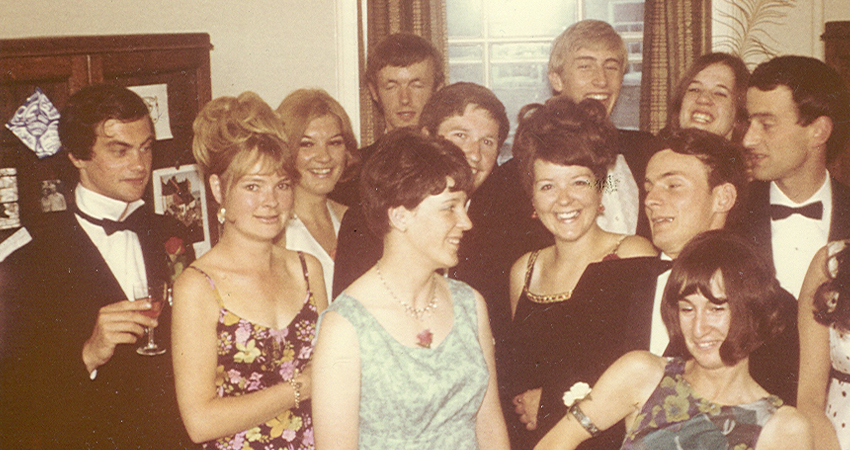 Graduation ball in 1969