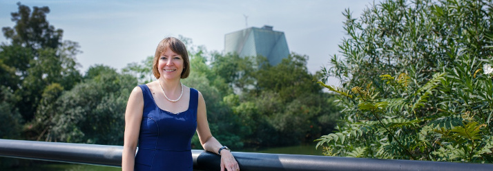 University of Nottingham Vice-Chancellor Shearer West at University of Nottingham Ningbo Campus, China 714x249