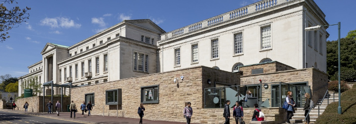 External view of The Studio situated in Portland Building, University Park 2 714x249