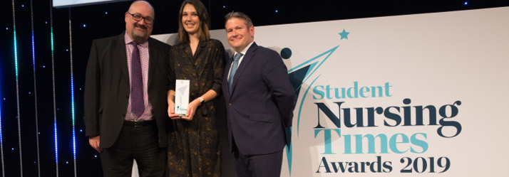 Student Nursing Times Award 2019 714x249