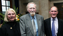 Lady Pat Granger, Sir Clive Granger and Professor Sir David Greenaway