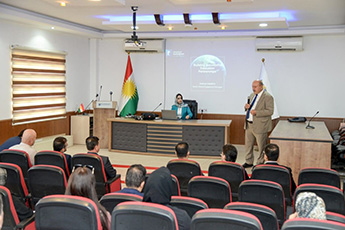 epu2Senior management of EPU University in Iraq listening to presentation on global engagement