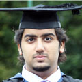 Anas Hashmi graduation photo