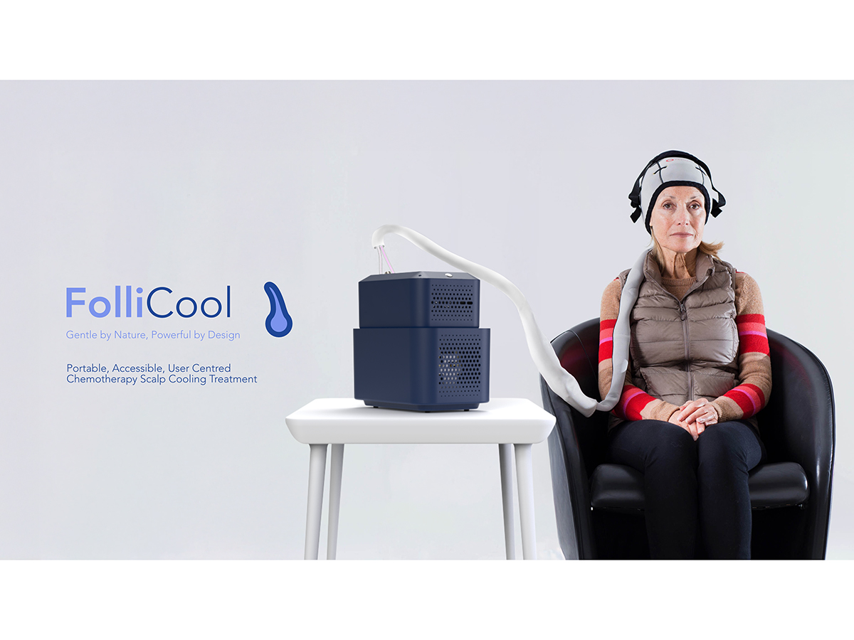 Portable, accessible, user-centred scalp cooling treatment