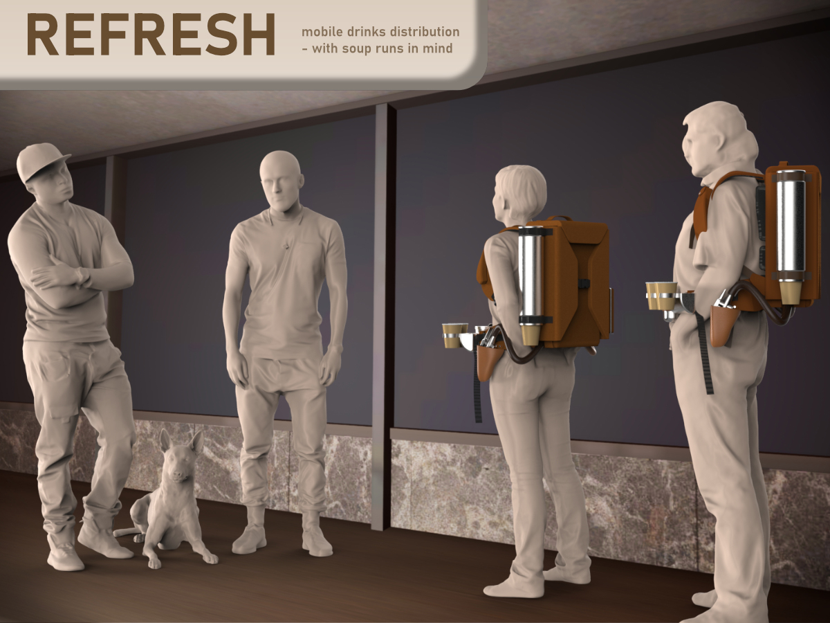 Mobile Drinks Distribution Backpack