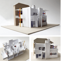 Architecture drawing of a house.