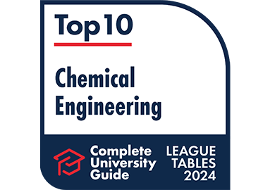 Top 10 for Chemical Engineering (Complete University Guide 2024)