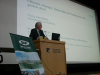 Tony Venables giving The World Economy Annual China Lecture