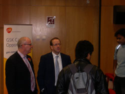 Alan Duncan and Andrew Witty