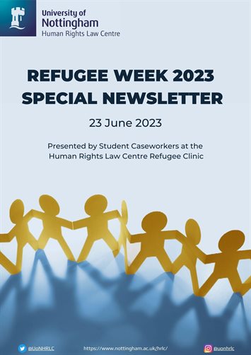 REFUGEE WEEK NEWSLETTER