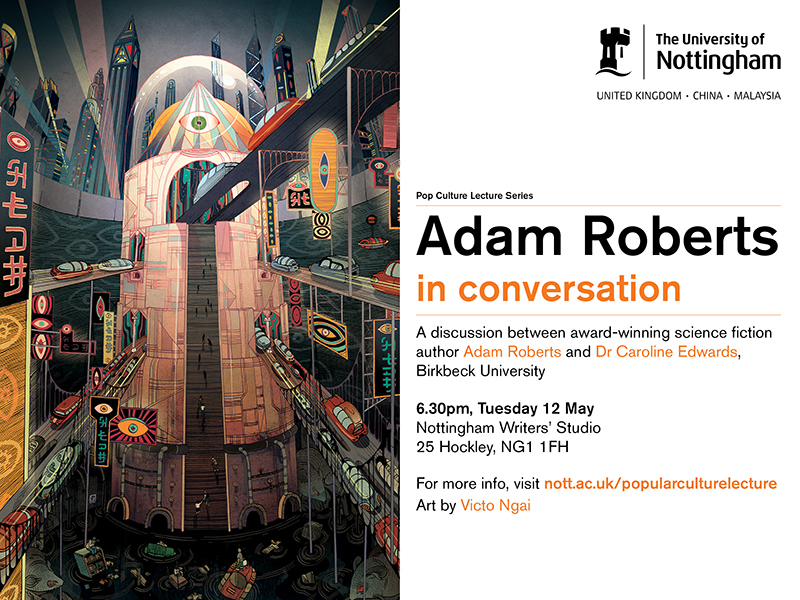 Adam Roberts in conversation