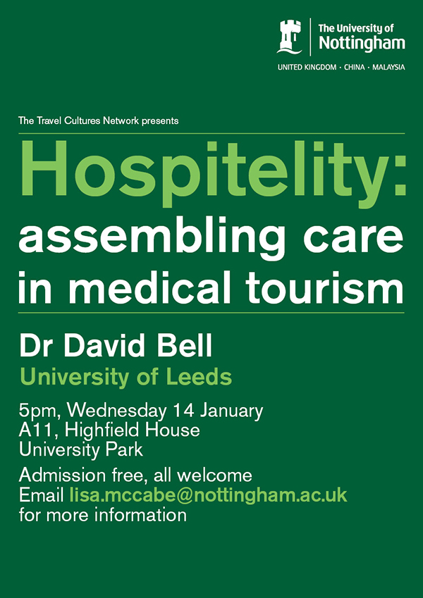 Hospitelity: assembling care in medical tourism