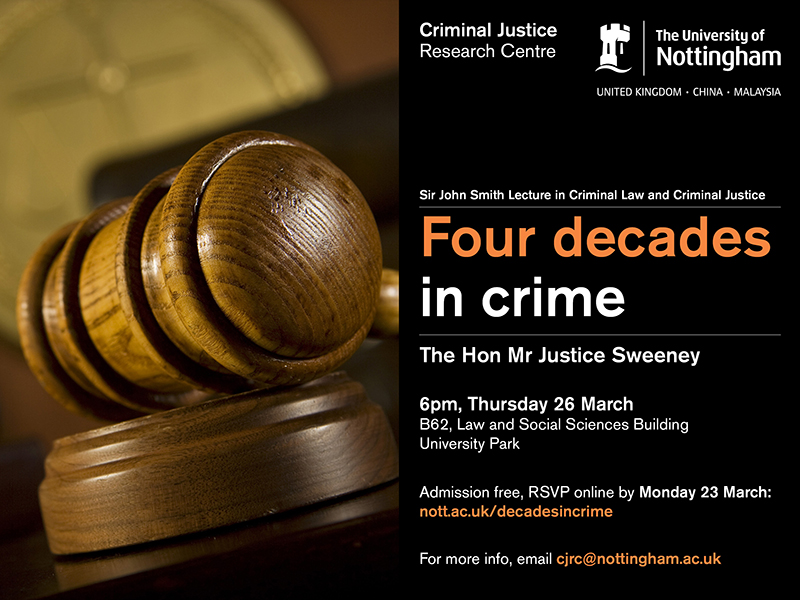 Four decades in crime