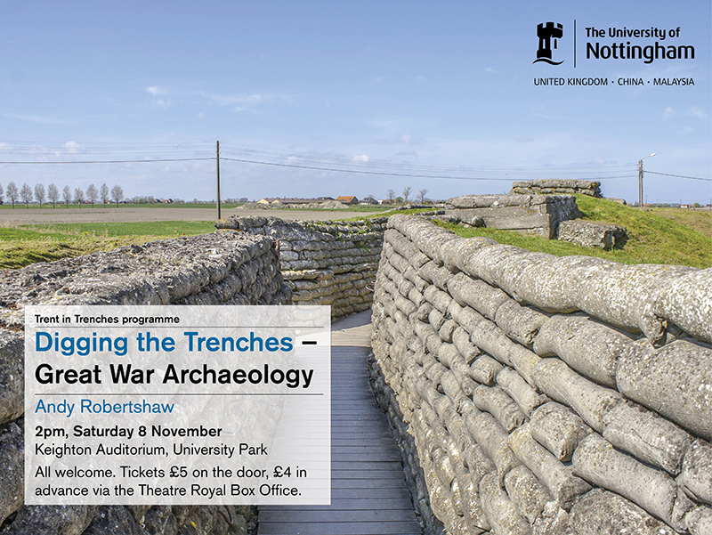 Digging the Trenches – Great War Archaeology