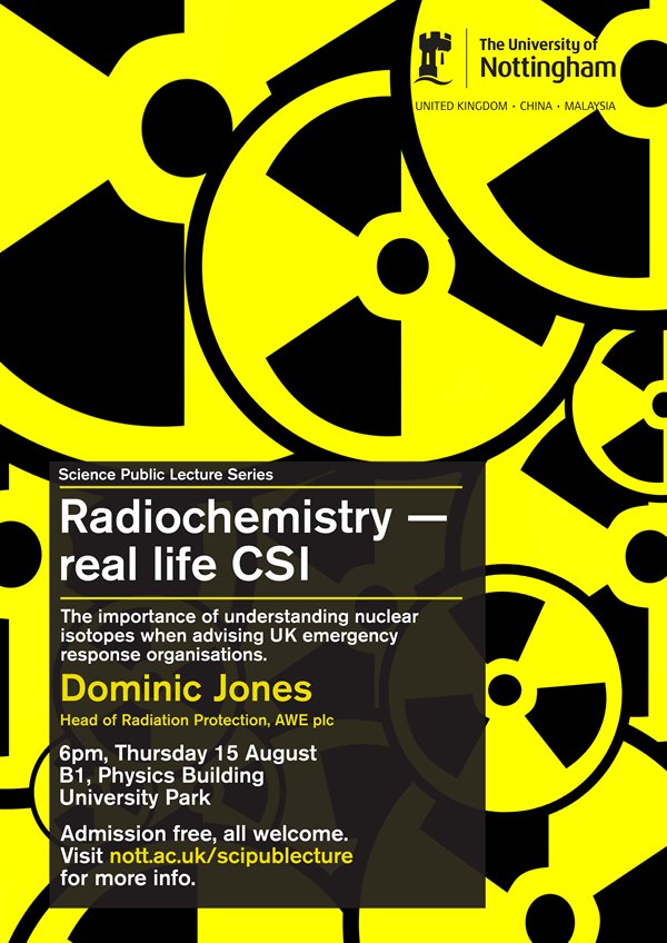 Radiochemistry — real life CSI