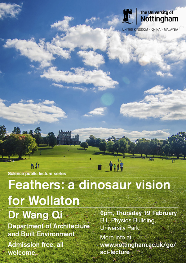 Feathers: a dinosaur vision for Wollaton