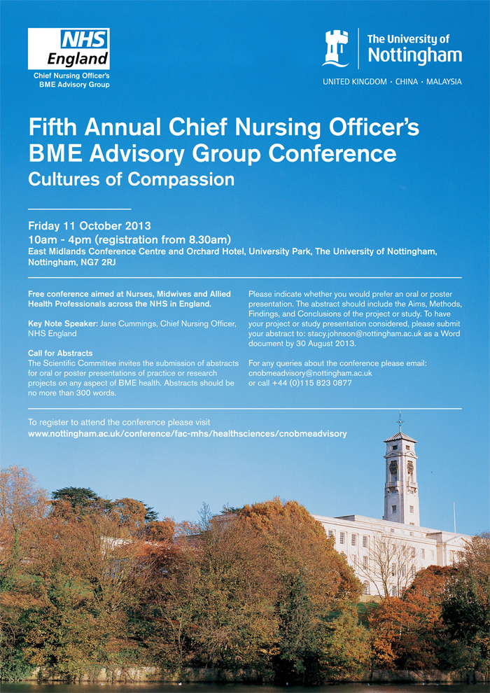 Fifth Annual Chief Nursing Officer's BME Advisory Group Conference