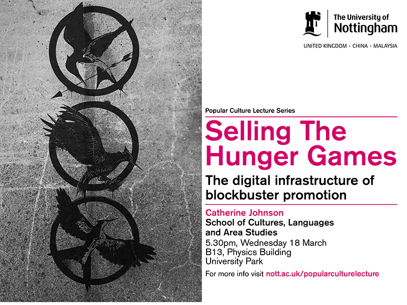 Selling The Hunger Games: the digital infrastructure of blockbuster promotion
