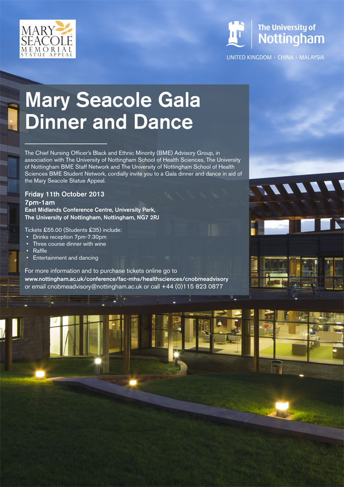 Mary Seacole Gala Dinner and Dance