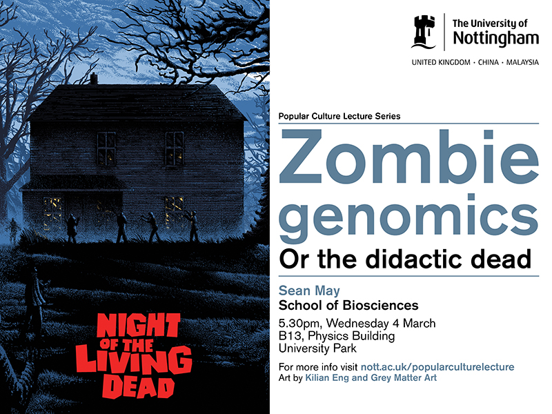 Zombie genomics: or the didactic dead