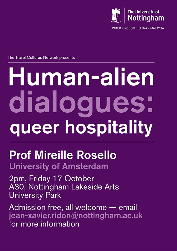 Human-alien dialogues: queer hospitality