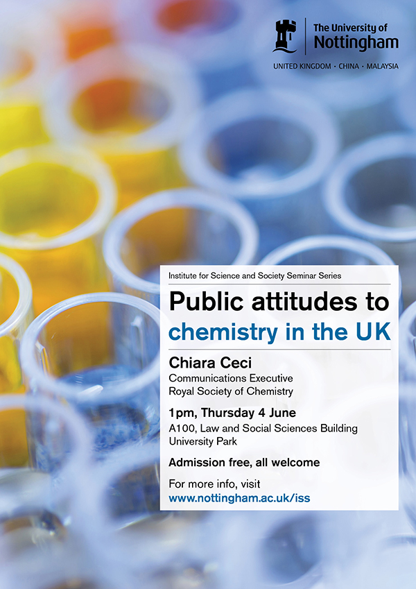 Public attitudes to chemistry in the UK