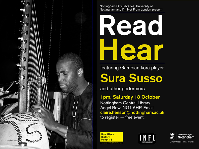 Read Hear featuring Sura Susso and other performers